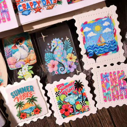 Hot Summer Transfer Stickers