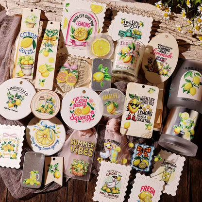 Lemon Summer Transfer Stickers