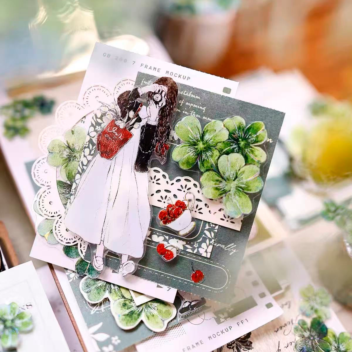 5cm*100cm Floral Maiden Tape