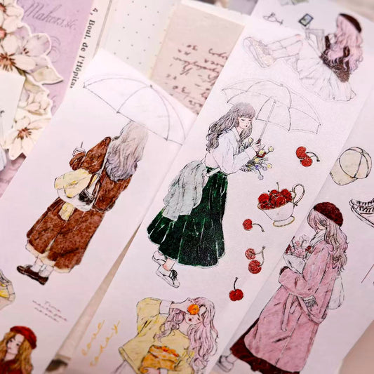 5cm*100cm Floral Maiden Tape