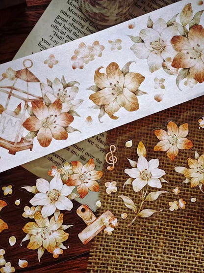 5.5cm*100cm Lily Melody Tape