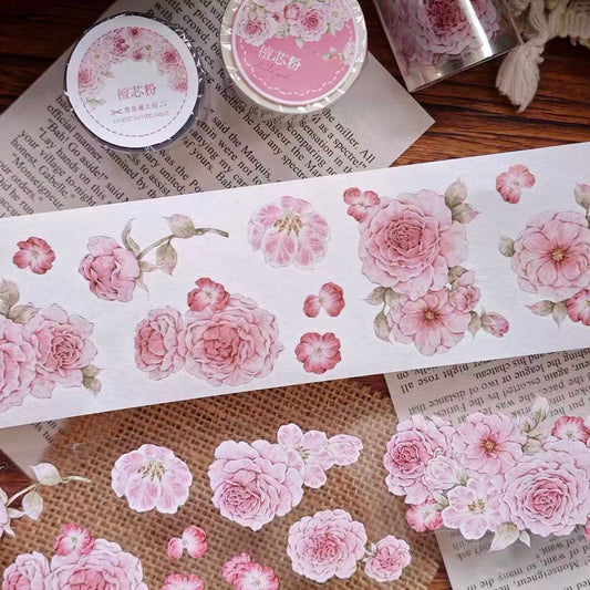 6cm*100cm Gentle Pink Blossom Tape