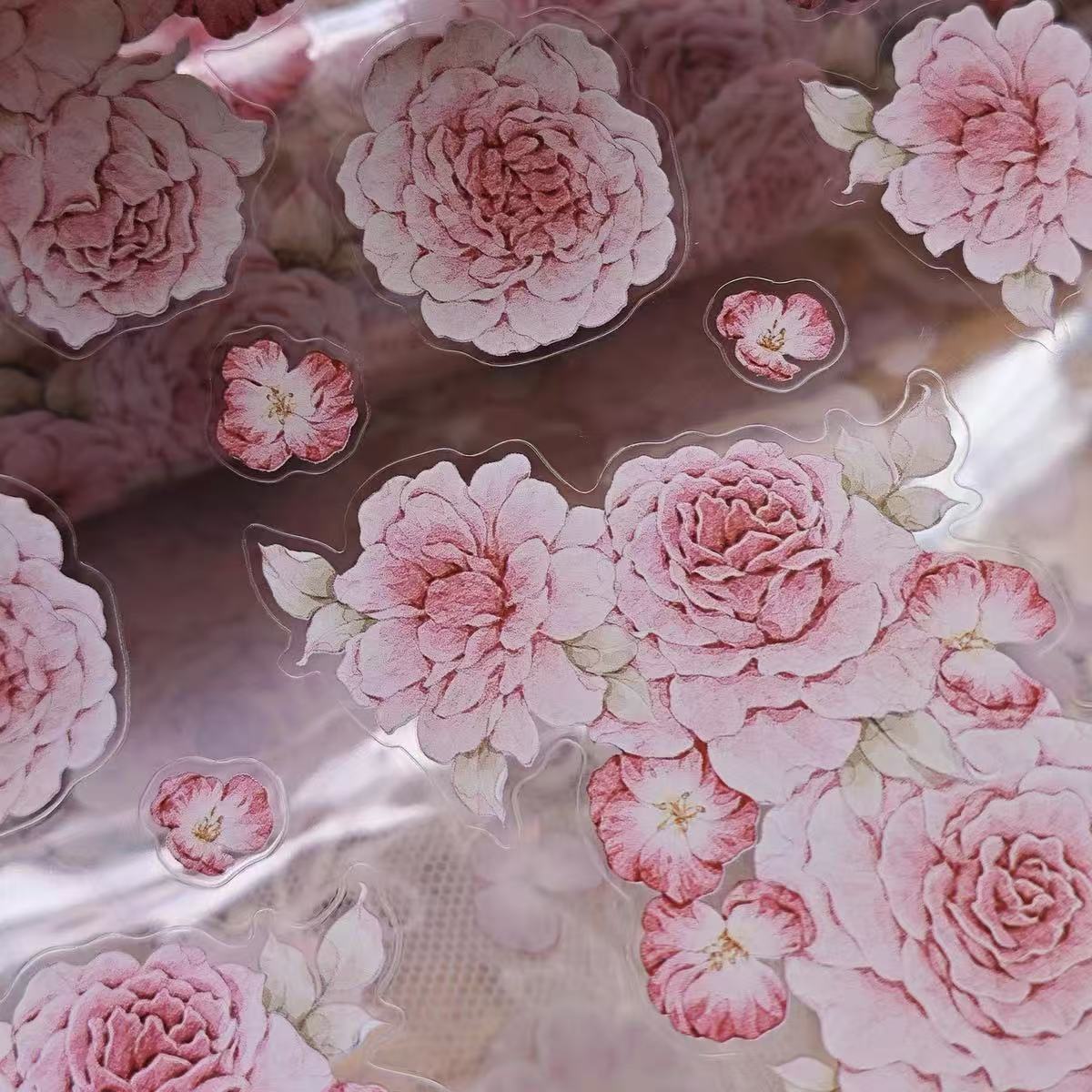 6cm*100cm Gentle Pink Blossom Tape