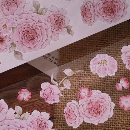 6cm*100cm Gentle Pink Blossom Tape