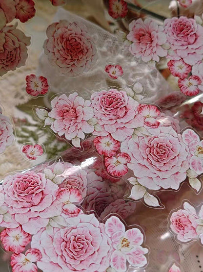 6cm*100cm Gentle Pink Blossom Tape