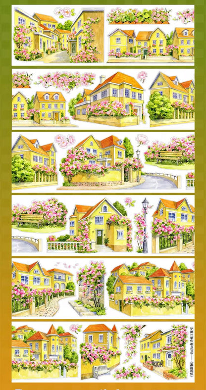 Watercolor Scenery Tape Collection