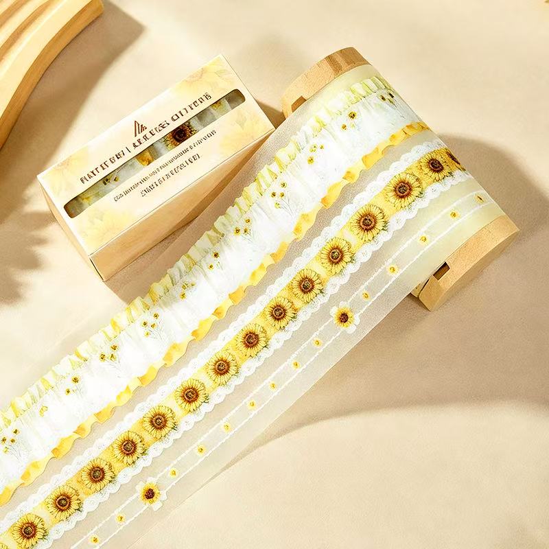 Lace Sunflower Tape Set