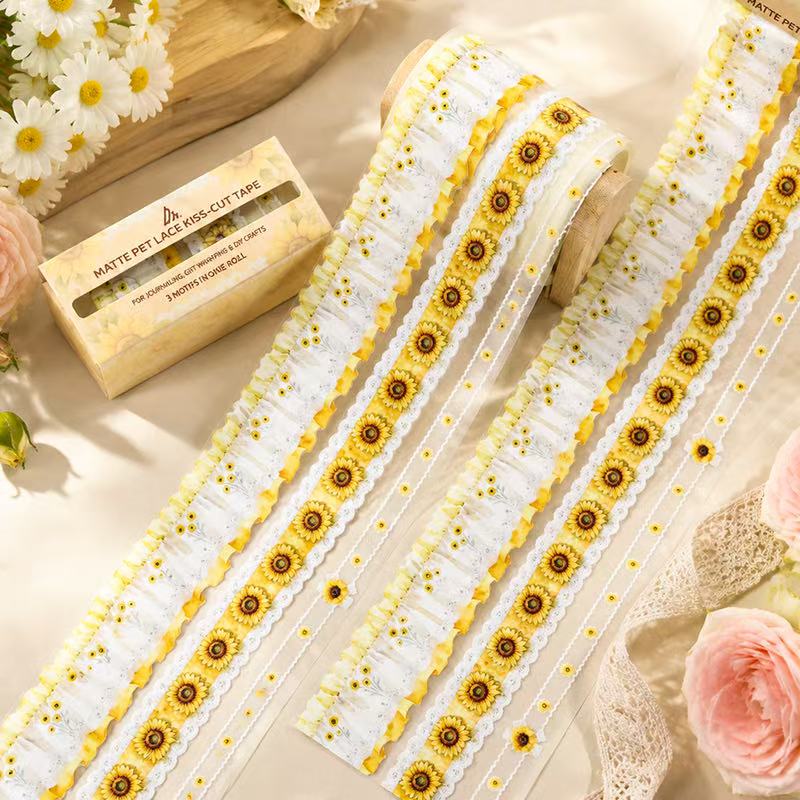 Lace Sunflower Tape Set