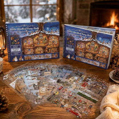 Winter Woodland Bunny Wonderland Sticker Book