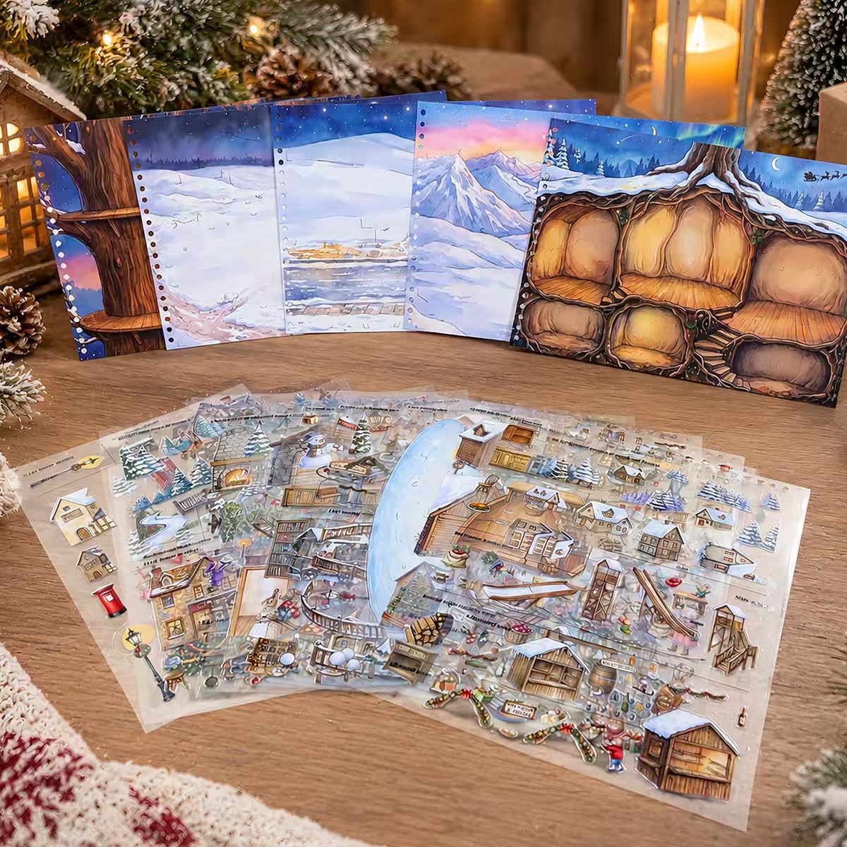 Winter Woodland Bunny Wonderland Sticker Book
