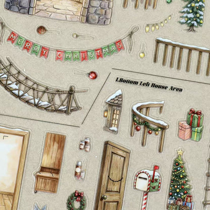 Winter Woodland Bunny Wonderland Sticker Book