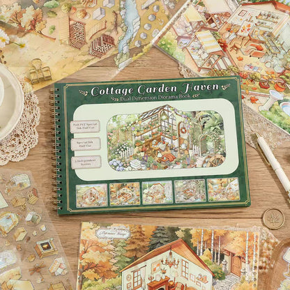 Cottag Garden Heaven Sticker Book