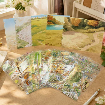 Cottag Garden Heaven Sticker Book
