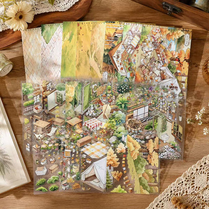 Cottag Garden Heaven Sticker Book