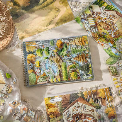 Cottag Garden Heaven Sticker Book