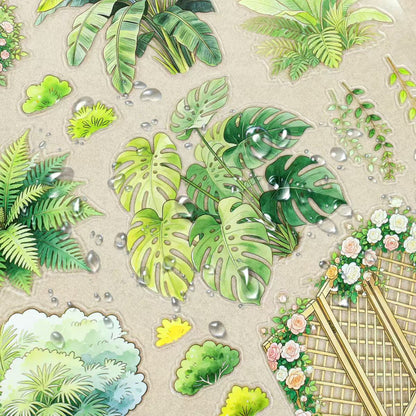Cottag Garden Heaven Sticker Book