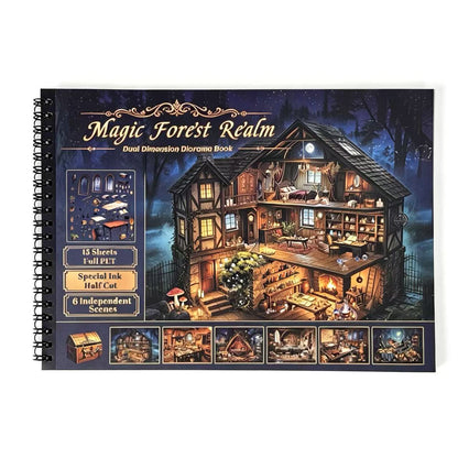 Enchanted Forest Secret Realm Sticker Book
