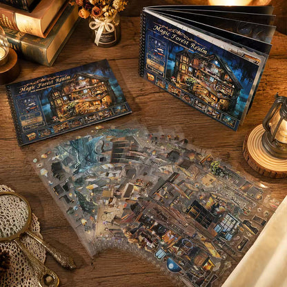 Enchanted Forest Secret Realm Sticker Book