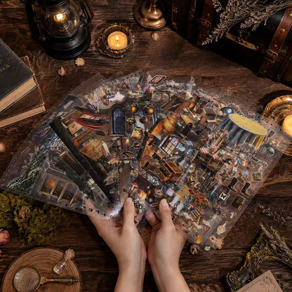 Enchanted Forest Secret Realm Sticker Book