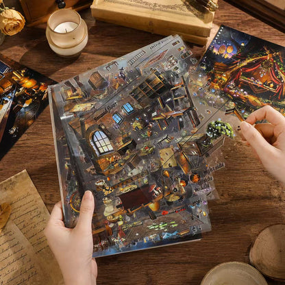 Enchanted Forest Secret Realm Sticker Book