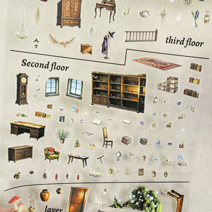 Enchanted Forest Secret Realm Sticker Book
