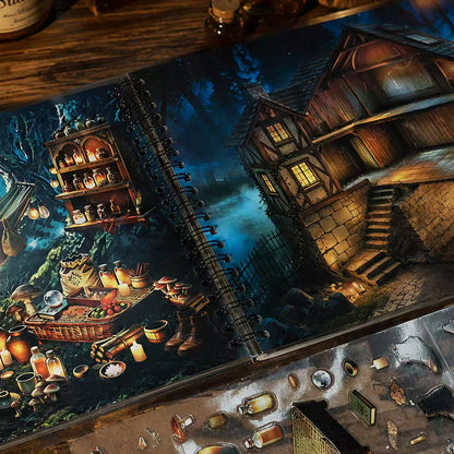 Enchanted Forest Secret Realm Sticker Book
