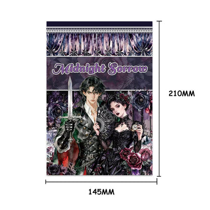 Gothic Rose Manor Sticker Book