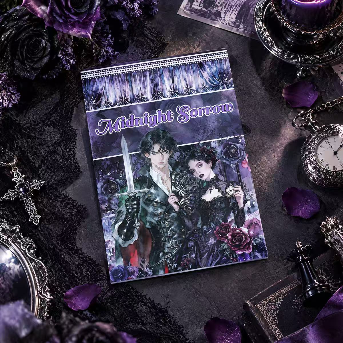 Gothic Rose Manor Sticker Book
