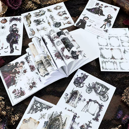 Gothic Rose Manor Sticker Book