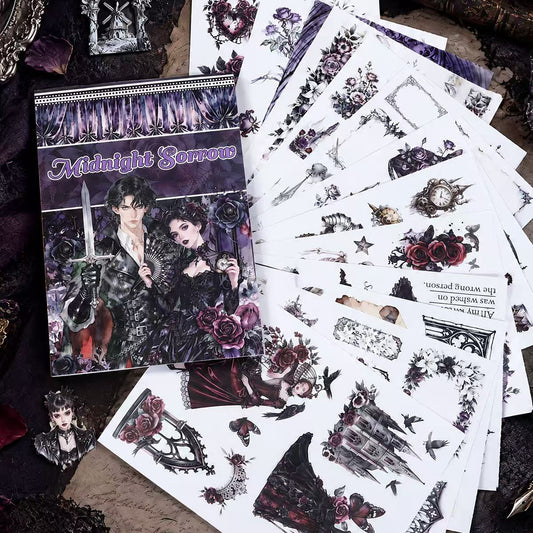 Gothic Rose Manor Sticker Book