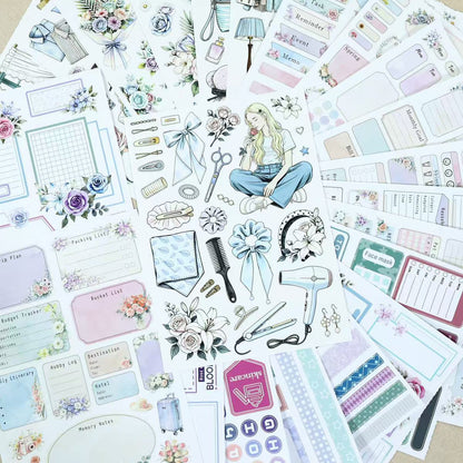 Beauty Diary Sticker Book