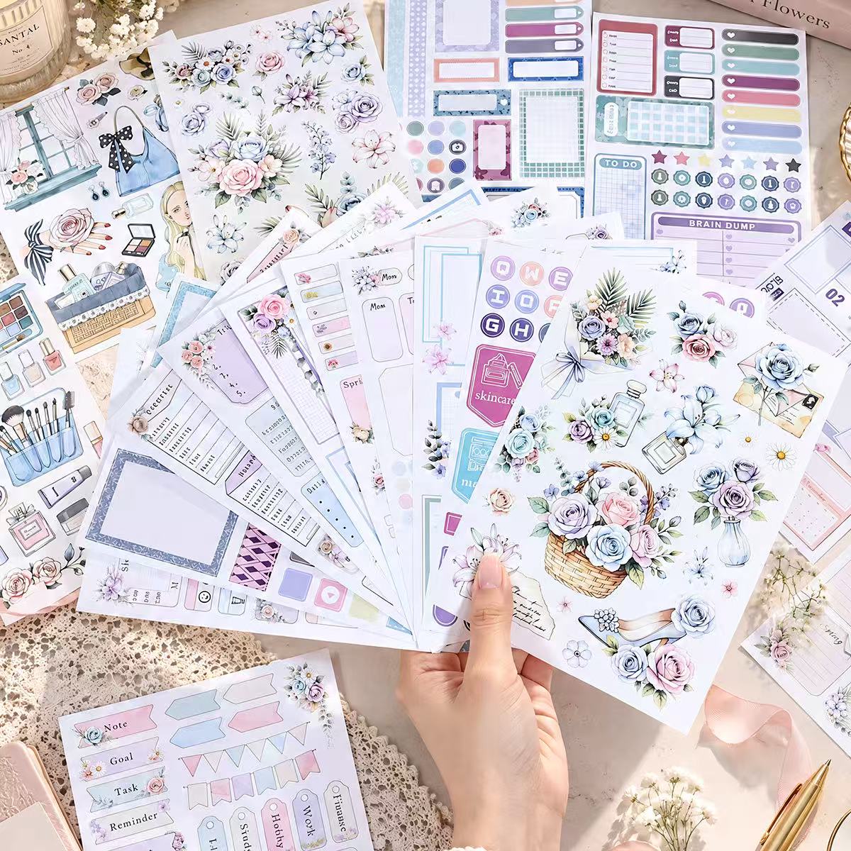 Beauty Diary Sticker Book