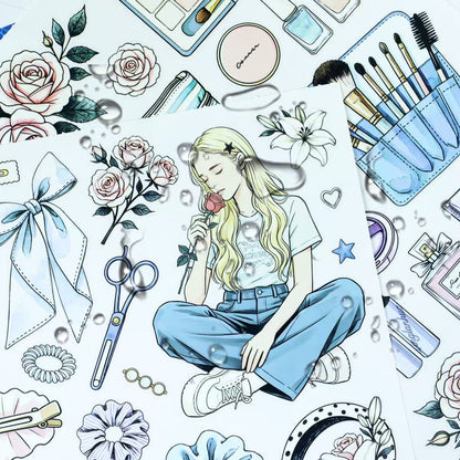 Beauty Diary Sticker Book