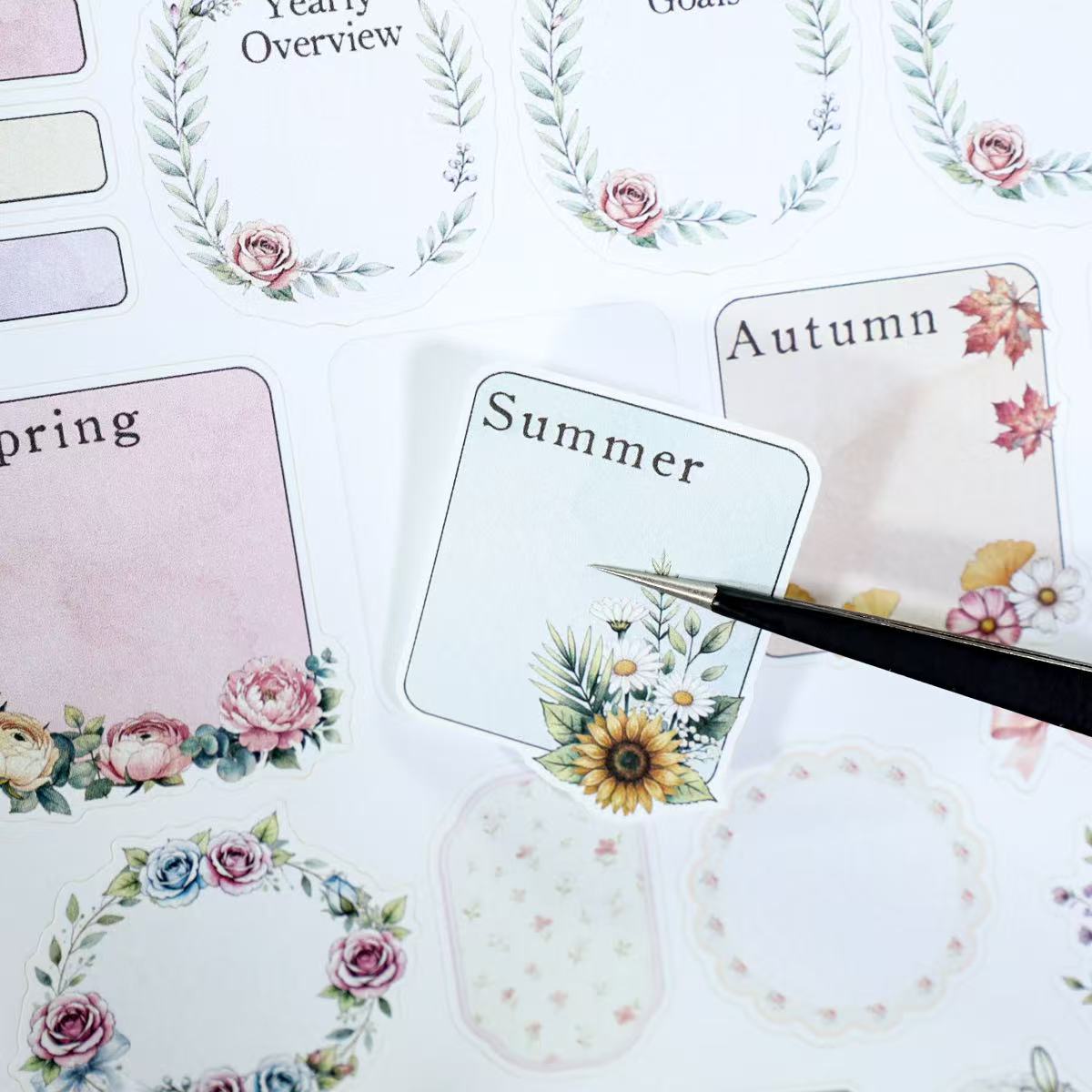 Beauty Diary Sticker Book
