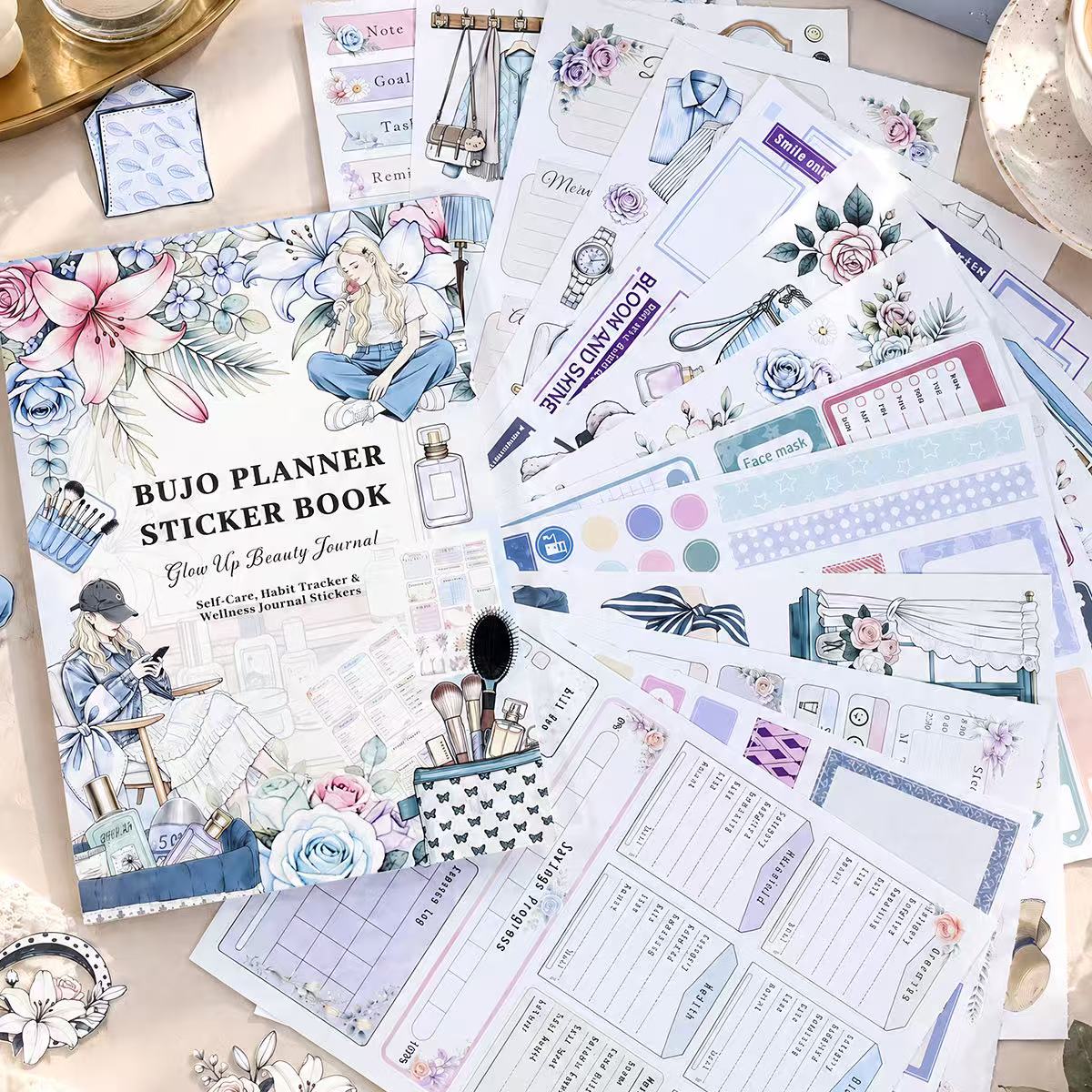 Beauty Diary Sticker Book