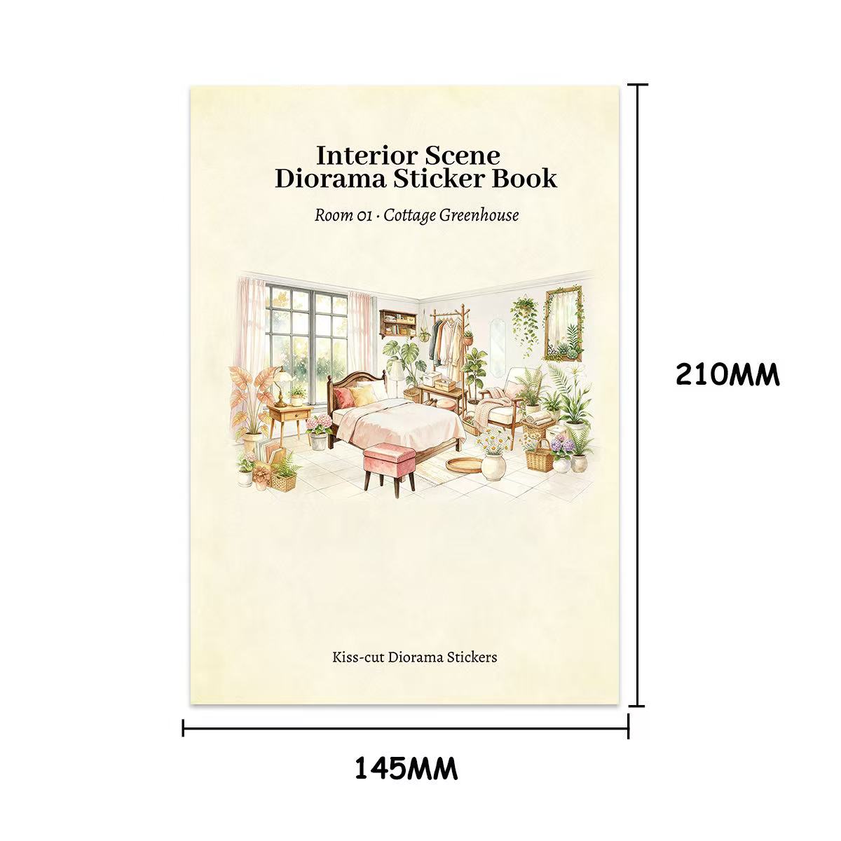 Cottage Greenhouse Sticker Book