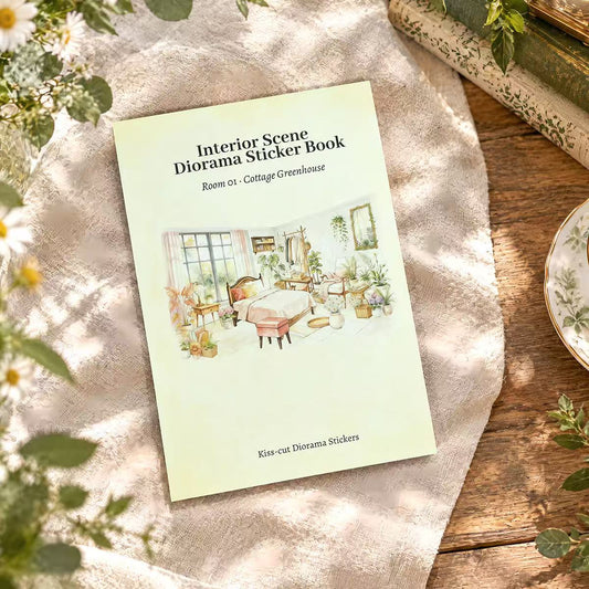 Cottage Greenhouse Sticker Book
