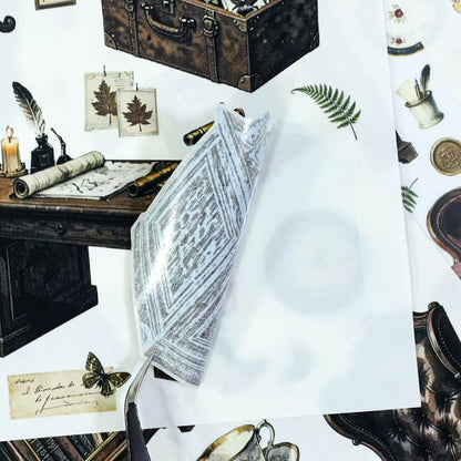 Dark Academia Study Sticker Book