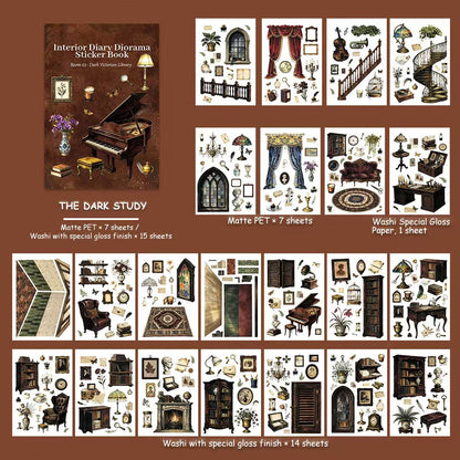 Cottage Greenhouse Sticker Book