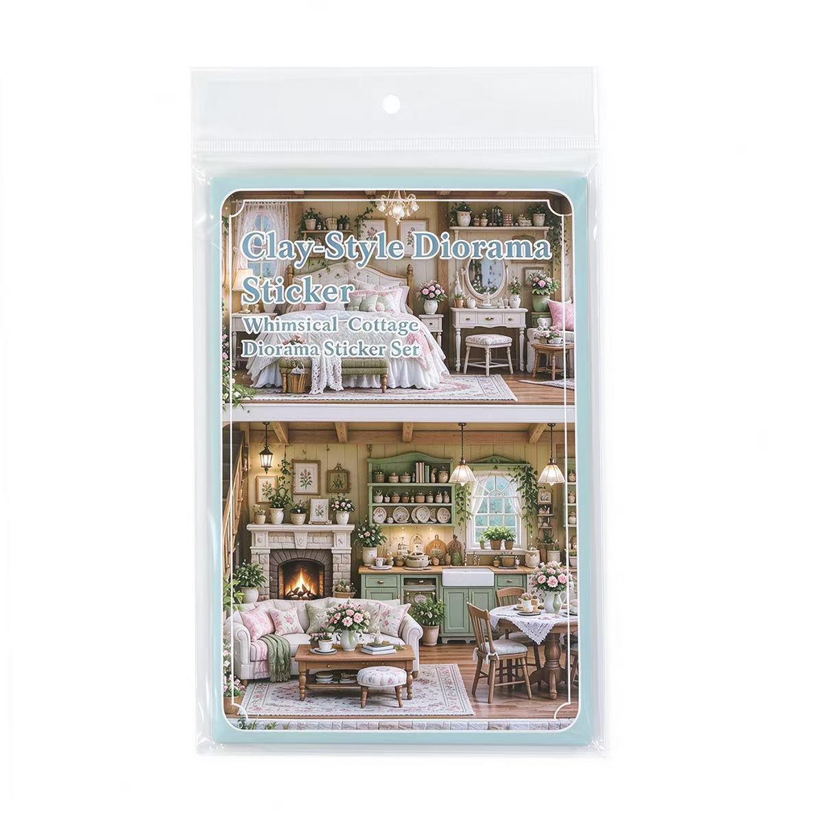 Fun House Diorama Stickers