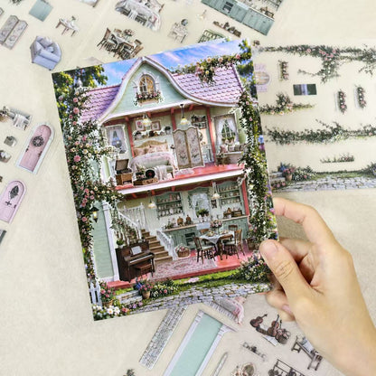 Fun House Diorama Stickers