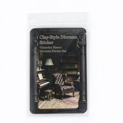 Victorian Manor Diorama Stickers