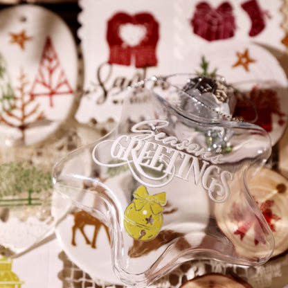 Christmas illustration Transfer Stickers