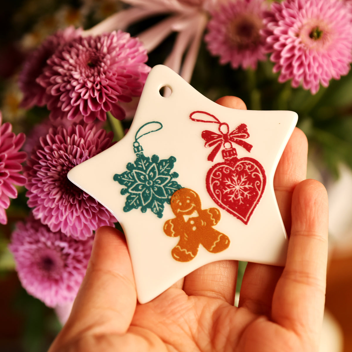 Christmas illustration Transfer Stickers