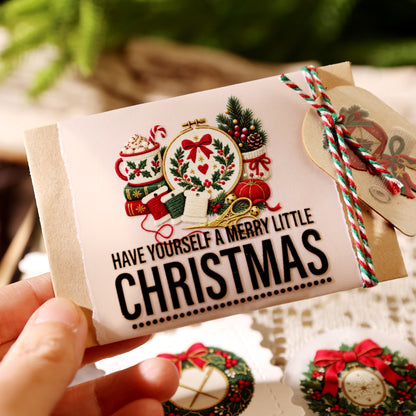 Handmade Christmas Transfer Stickers