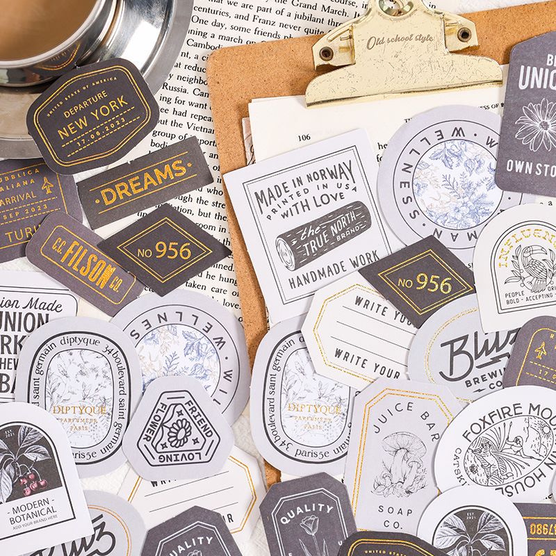Timeless Collection Foil Stickers