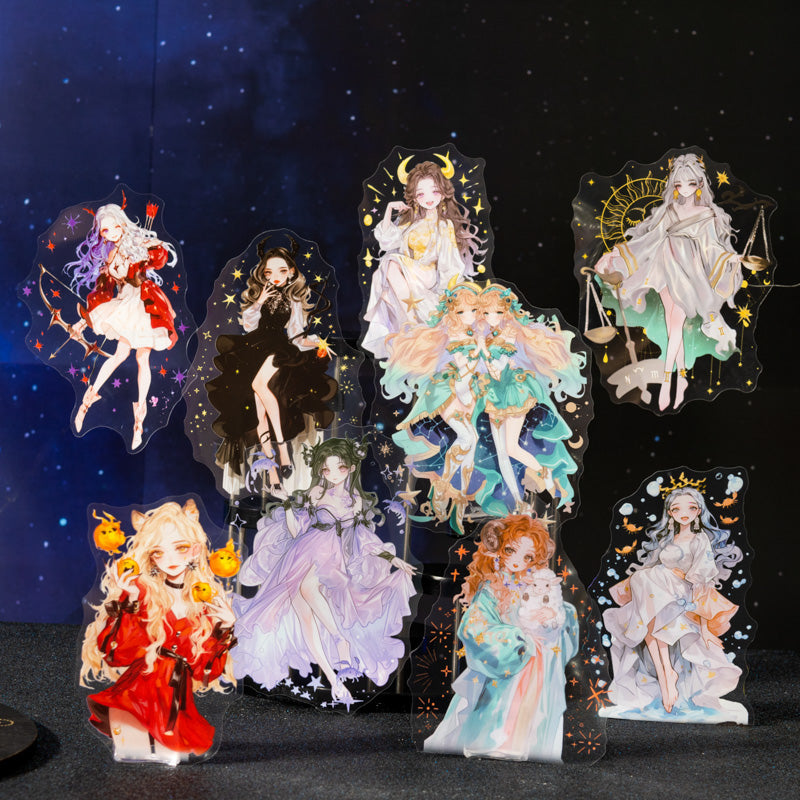 Zodiac Goddess Stickers