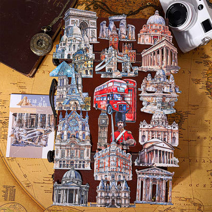 Global Comic Tour stickers