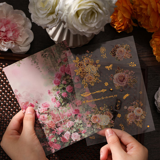 Flowers by the Window Stickers