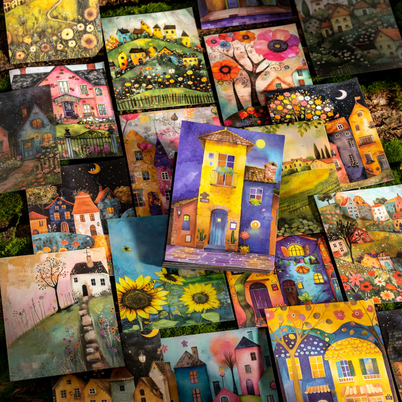 Whimsical Haunted Cottage sticker book